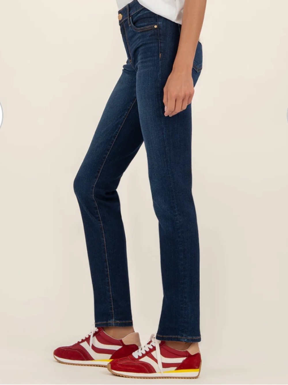 Kut From The Kloth Catherine Boyfriend Jeans Mid Rise Women Size 4 x 30 Stretch - Picture 5 of 14